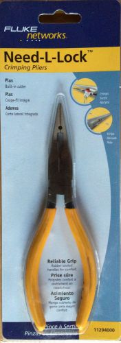 Fluke Networks 11294000 Need L Lock Crimping Pliers Brand New in Sealed Package!
