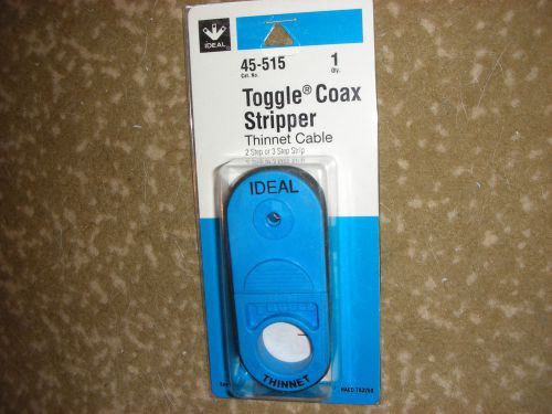 Ideal Toggler Coax Stripper 45-515 Thinnet Cable 2 or 3 step