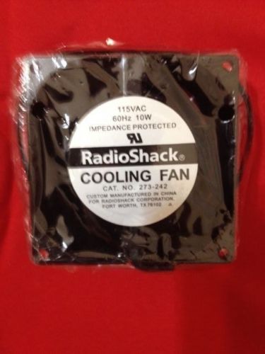 RadioShack Cat No. 273-242  115VAC 60Hz 10W Cooling Fan