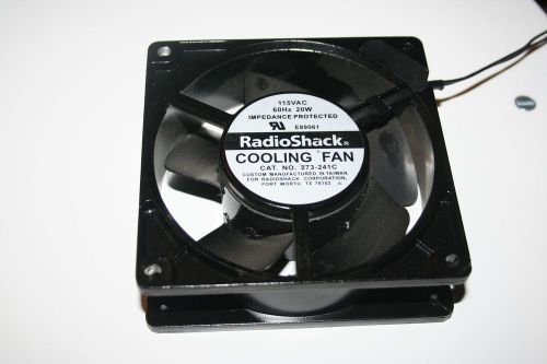4&#034; RadioShack 273-241C 120VAC Cooling Fan, Perfect for Cooling Gecko G540
