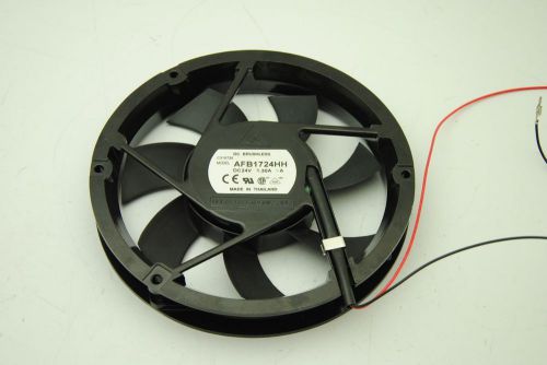 Delta Electronics AFB1724HH Thermal Fan, 172mmD x 25.4mmW, 24VDC