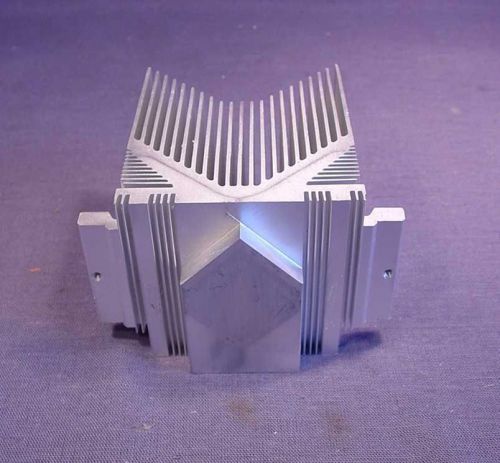 1.45 Lb 4.5 x 3 Inch Quality Natural Aluminum Heatsink Great for all Devices