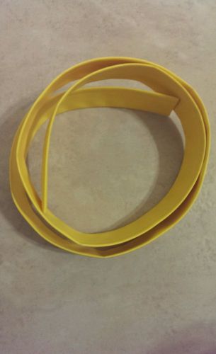 50&#034;length yellow thin wall heat shrink tubing 1&#034;exp  shrink ratio 2:1 for sale