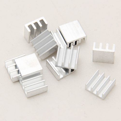 New high quality 5pcs adhesive aluminum heat sink for memory chip ic gr for sale