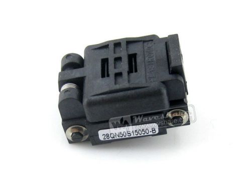 Qfn28 mlp28 mlf28 28qn50k15050 28qn50s15050 ic test socket adapter 0.5mmpitch for sale