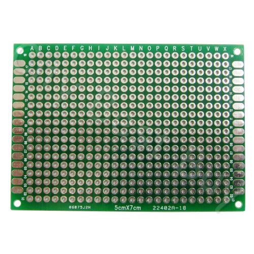 20 x breadboard prototype double side pcb 5cm x 7cm 50mmx70mm 432 holes diy g1 for sale