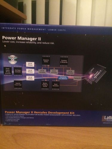 Lattice power manager ii hercules platform (pn: pac-powr1220at8-hs-evn) for sale