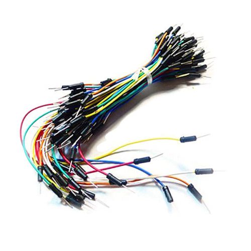 65Pcs Male to Male Solderless Breadboard Jumper Cable Wires For Arduino X5RN