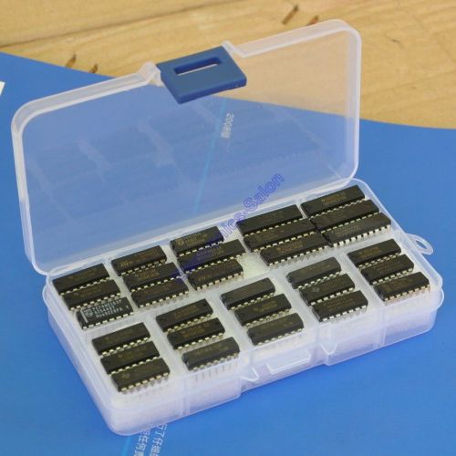 30 types 74hcxx series logic ic assortment kit, sku104003 for sale