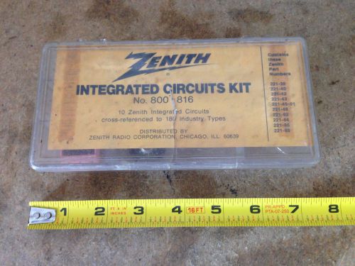 VINTAGE ZENITH INTEGRATED CIRCUITS KIT 800-816