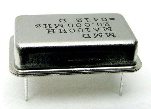 Crystal Oscillator MMD MA100H 20.000MHz New One Lot of 5 Pcs