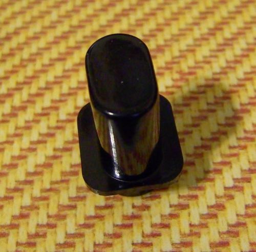 Compatible with TELECASTER  BLACK TOP HAT KNOB TIP USA MODELS ONLY