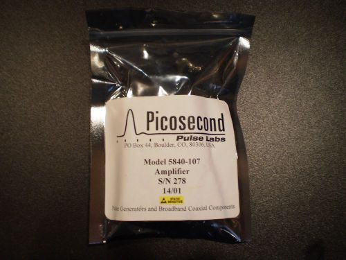 Picosecond pulse labs / tektronix  5840 amplifier 5840-107, new in package for sale