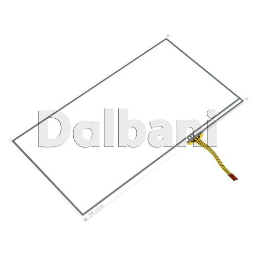 7.2&#034; DIY Digitizer Resistive Touch Screen Panel 0.57mm x 99mm x 167mm 25 Pin