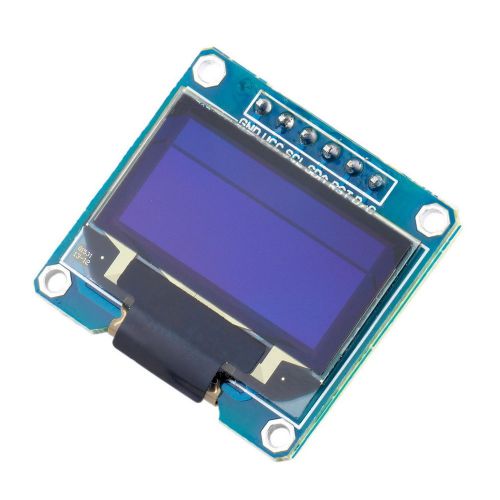 Yellow+Blue 0.96&#034; SPI Serial 128X64 OLED Display Module for Arduino/STM32/51 DX
