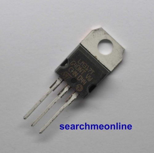 200pcs lm317t new 100%-genuine original from st voltage regulator to-220 for sale