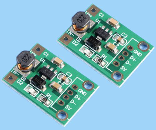 2pcs dc-dc converter step up module 1-5v to 5v 500ma dc/dc for sale