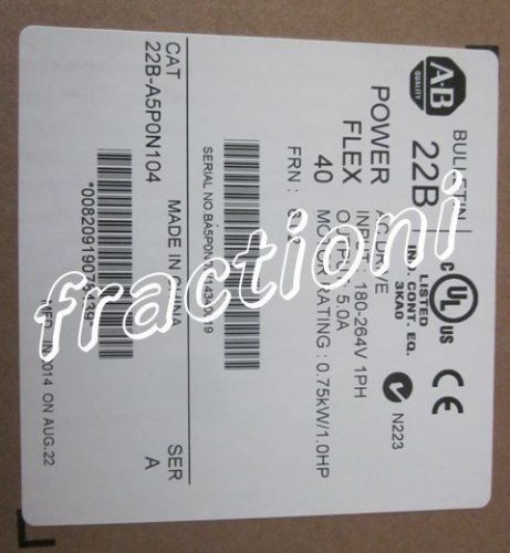 AB AC Drive 22B-A5P0N104 ( 22BA5P0N104 ) New in box !