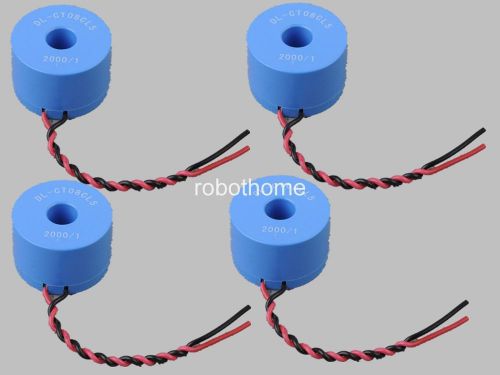 4pcs coil current transformer 10a:5ma ac micro transformers 0~80a dl-ct08cl5 for sale