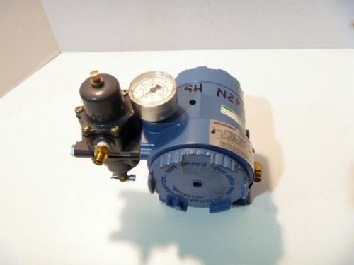 Fisher 3311 DM1W1 Pressure Transducer w/ 67CFR-224 Regulator