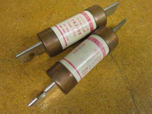 Gould shawmut tri-onic tr200r time delay fuse 200amp 250vac (lot of 2) for sale