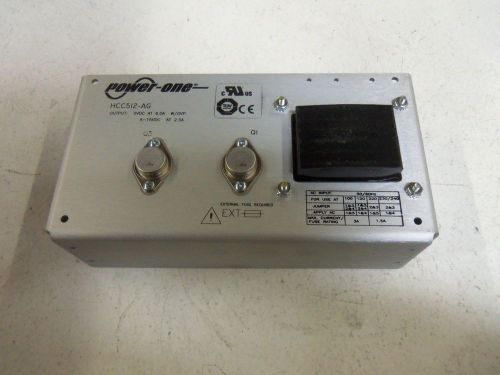 POWER-ONE HCC512-AG POWER SUPPLY *NEW OUT OF BOX*