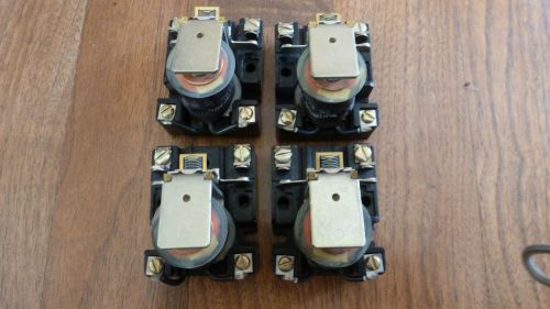 LOT OF 4 GENERAL ELECTRIC CR120E RELAYS  *EXCELLENT CONDITION*