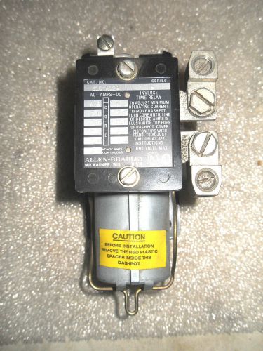 (y2-3) 1 nib allen bradley 810-a02a ser b magnetic overload relay for sale