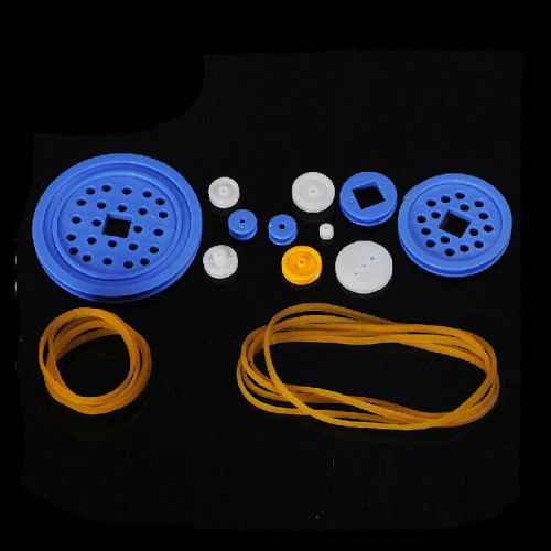 New gears 11 styles rubber band plastic gears all the module 0.5 robot part for sale