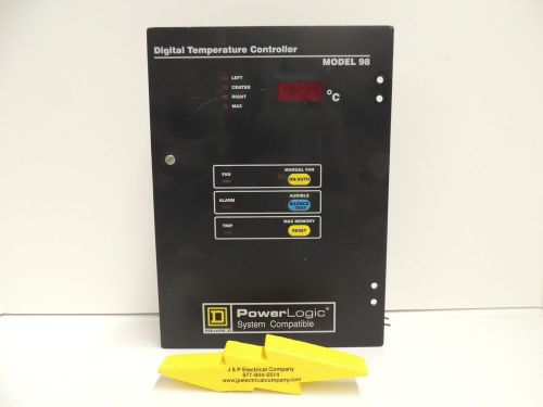 Square D Power Logic Digital Temperature Controller Model 98