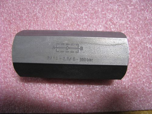 Miller fluid power corp valve check  # 580-70120n  ( rv-1.1/5-350bar ) for sale