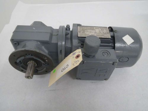 Sew eurodrive sf37 0.12kw 266/460v-ac 1680/210rpm 3ph ac gear 8:1 motor b375886 for sale