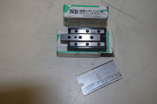 Nb nippon bearing  linear roller slide  # syt1035   new! for sale