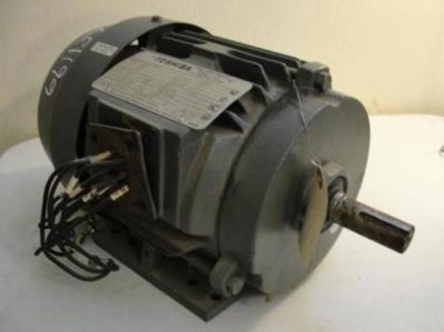 22710 used, toshiba y154ftsa21a-p motor 1.5 hp tefc encl, 230/460 v, 60 hz for sale