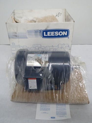New leeson h10b 120943.00 3/4 / 1hp 460v 1725/850rpm 143t 3ph ac motor b330801 for sale