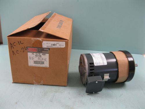 GE General Electric 5KCP49UN6040S Motor 1 HP 1-Phase HC 51TE 460 NEW A1 (1719)