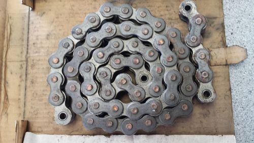 New 4+&#039; 50 Links MORSE POWER TRANSMISSION NO. 80 RIV 1&#034; Pitch Roller Chain