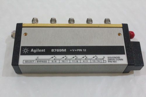 Agilent 8769M Multiport Coaxial Switch, DC to 50 GHz, SP6T              hp 8769M