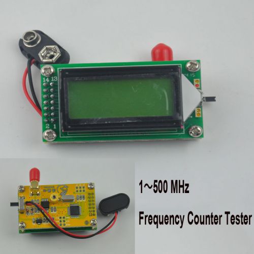 High Accuracy 1~500 MHz Frequency Counter Tester Measurement dxk