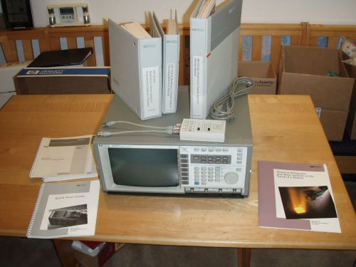 Functional hp 53310a modulation domain analyzer plus manuals and startup source for sale