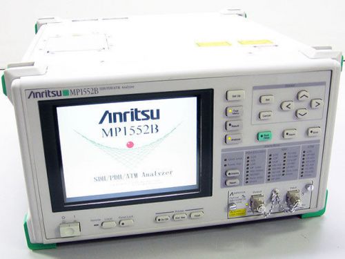 ANRITSU MP1552B SDH PDH ATM ANALYZER MP0111A