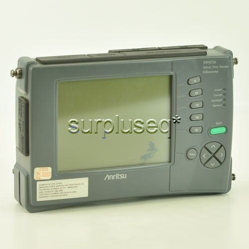Anritsu mw9070a optical time domain reflectometer (otdr) with mw0973j for sale