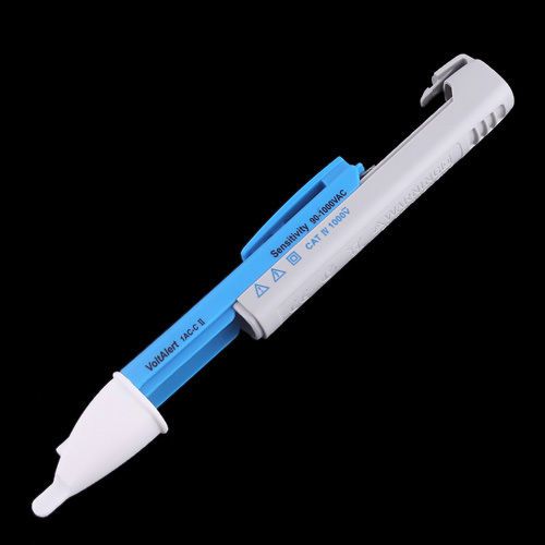 90-1000V AC LED VoltAlert Pocket Pen Non-contact Voltage Alert Detector US Stock