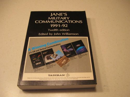 JANE&#039;S Military Communications &#039;91-&#039;92