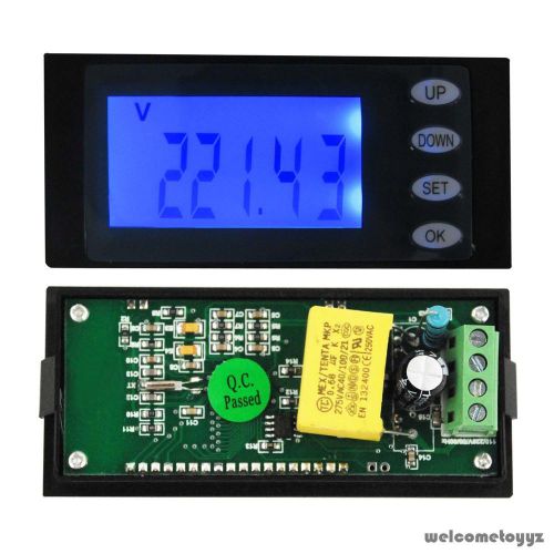 AC264V30A 5 in 1 Digital Combo Panel Meter Volt Amp kWh Watt Working Time