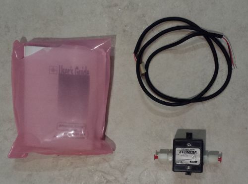 Flow sensor, air/water, omega flr1004, 200-1000ml/min (display not included) for sale