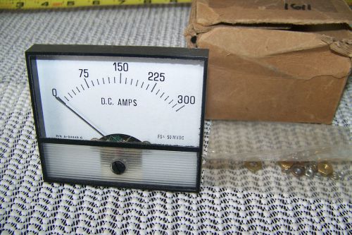 Dixon 300 Amilliampere Panel Meter, New in Box, Free Shipping