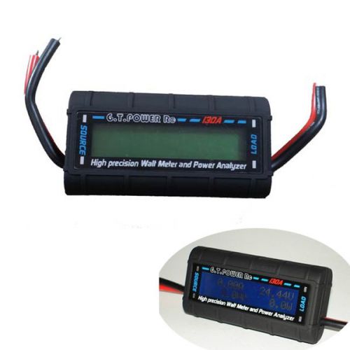 Gt power lcd display rc 130a battery balance watt meter power analyzer dvz for sale