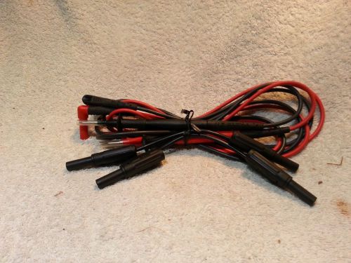 fluke leads / probes / alligator clips electrical testing electrician lot 7