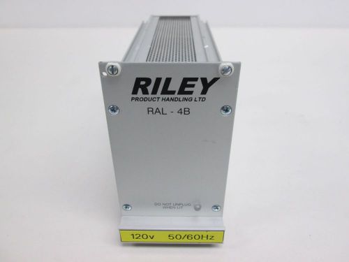 NEW RILEY RAL-4B 4-CHANNEL VIBRATOR CONTROLLER 120V-AC 250V-AC 4A AMP D319089